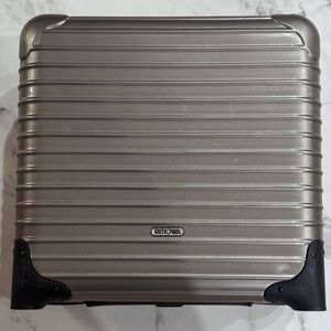 RIMOWA PRE LVMH SALSA DELUXE 25L BUSINESS TROLLEY VALISE GOLD OR